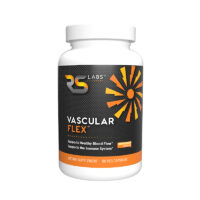 RS Labs Vascular Flex bottle Vascular Flex black label bottle supports healthy blood flow, the immune system and helps maintain strong bones